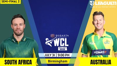 Australia champions vs South Africa champions