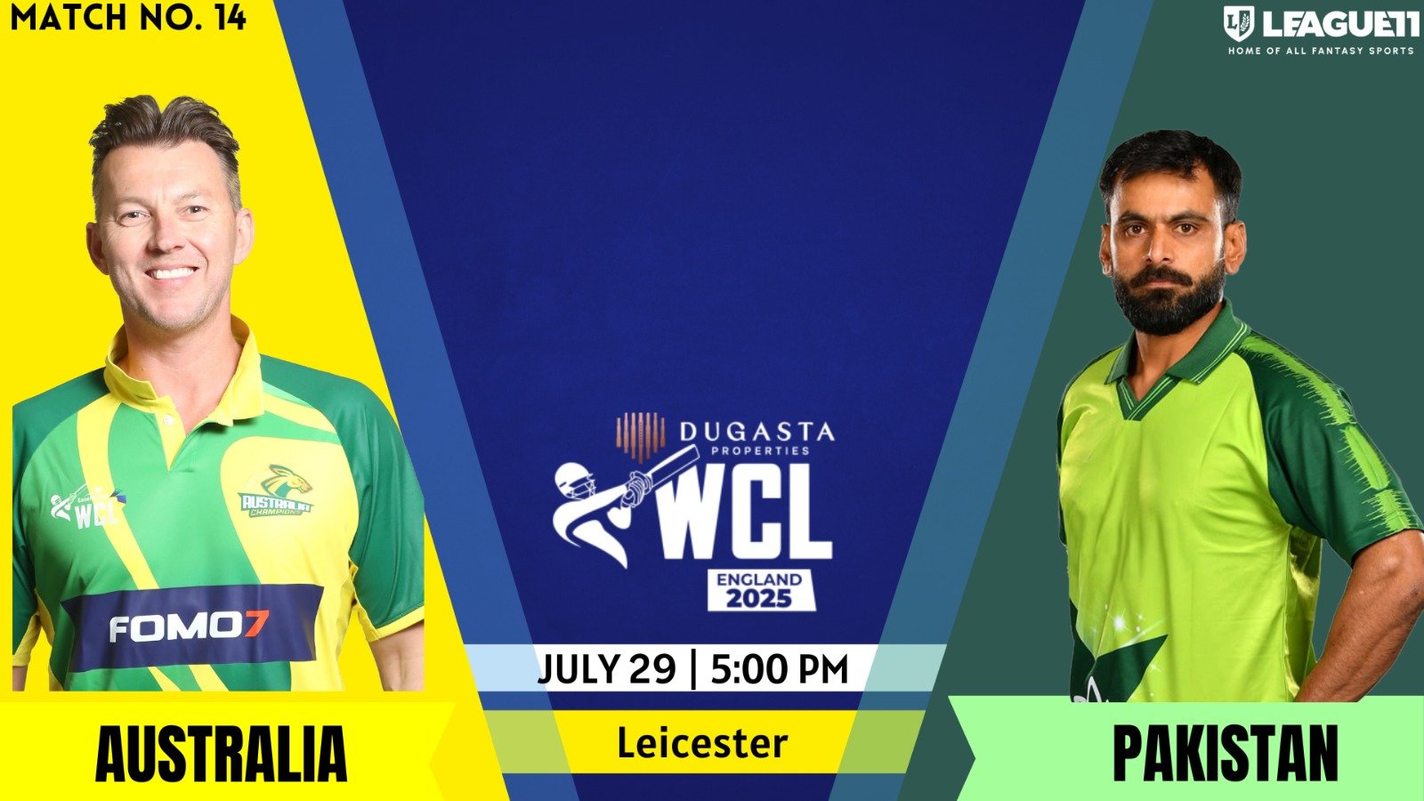Australia champions vs pakistan champions