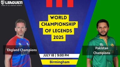England Champions vs Pakistan Champions