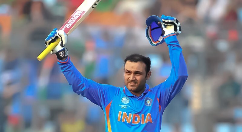 Virender Sehwag Double Century